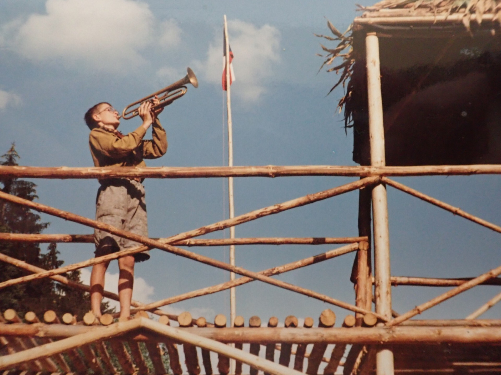 T�bor 1. odd�lu skaut� Chvalkovice 1993